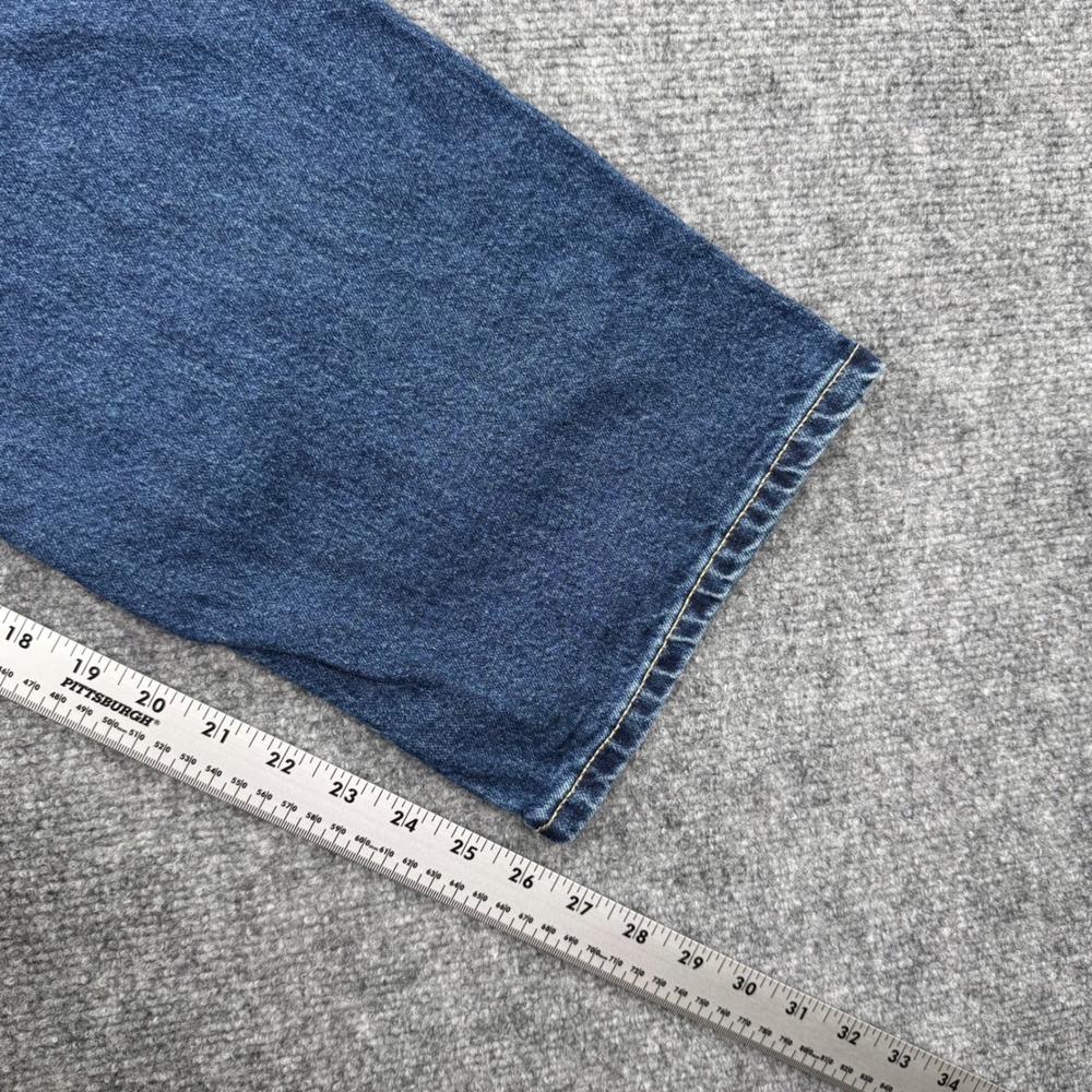 Levi's 578TM Baggy‎ Jeans Blue Denim W26 L27 Regular Fit Mens - Picture 13 of 13